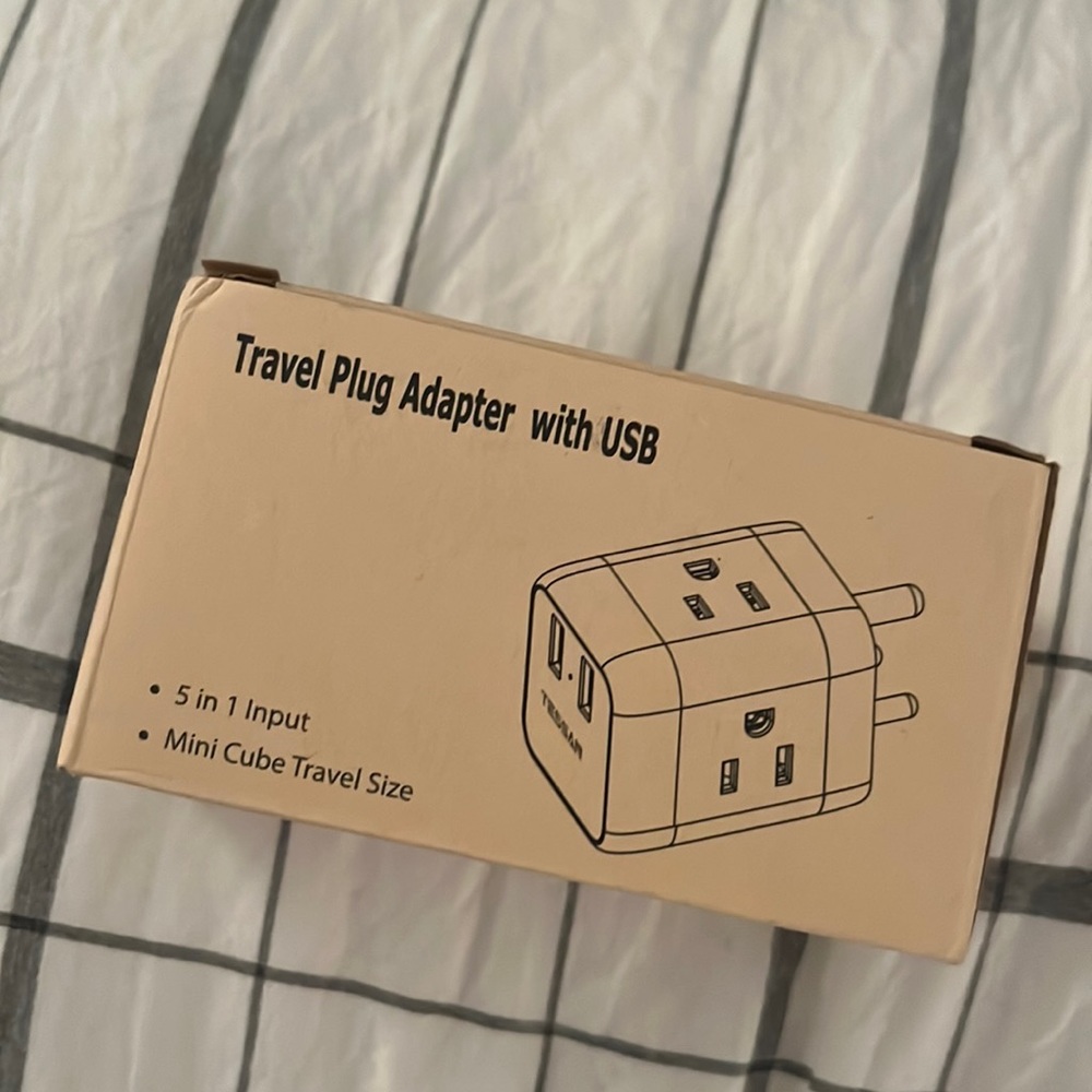 Adapter for India. Brand new, never used.
